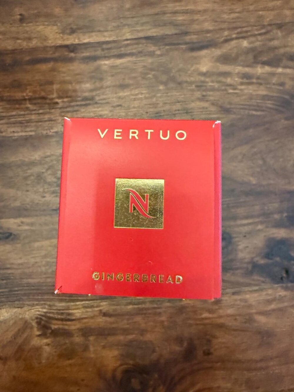 NEW Nespresso Vertuo Holiday Collection Gingerbread 10 Capsules In Box Coffee